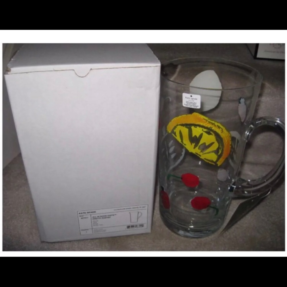 🚨SALE Kate Spade Pretty Pantry Pitcher - Picture 5 of 8